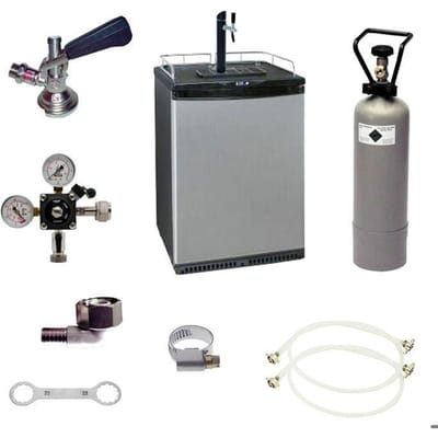 Bier tapkraan - KegMaster® - Complete set - Bierzuil - Compensatiekraan - NC Adapter