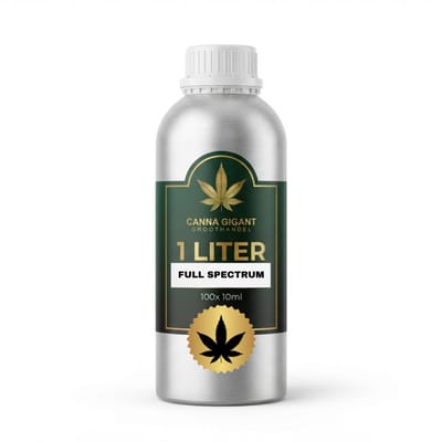 Cannagigant - Full Spectrum - CBD olie - 10% - 1 liter