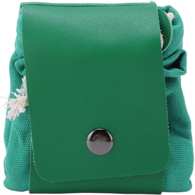 Verzamelzak Opvouwbaar Outdoor Kampeeropslag Canvas Verzamelzak Taille Hangend Fruitpluk Gereedschapstas blue