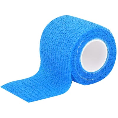 10 stuks Wegwerp Elastisch Zelfklevend Spierverband Sport Fitness Sticker Tape Fluorescerend Groen blauw
