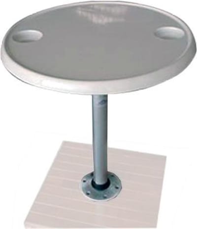 Allpa kunststof Tafelblad Ø610mm met 686mm Tafelpoot