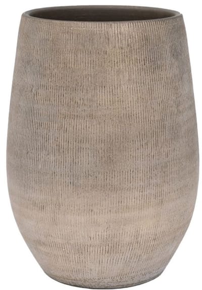 Bloempot Grijs Bruin Miami D29 x H50