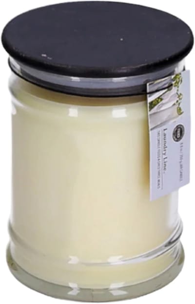 Bridgewater small jar candle Laundry Line - licht frisse geur van Ozon, lelietje-van-dalen, muskus en zachte houtsoorten