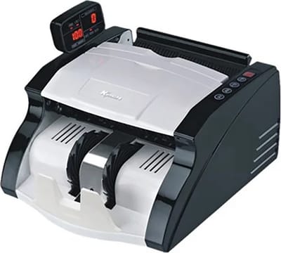 Geldtelmachine - tot 200 biljetten - 28x24,5x18,8cm - zwart wit