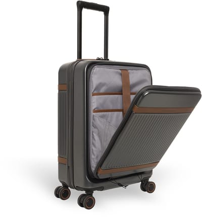 The Chesterfield Brand Zuna Handbagage Koffer - Laptoptrolley - 55 cm - 44 liter - TSA slot - Urban Graphite