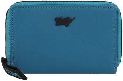 Braun Büffel Capri Portemonnee RFID-bescherming Leer 11 cm - Jongens - Horizontaal - ocean