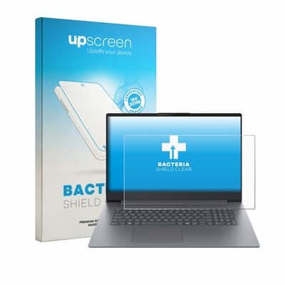 upscreen - Screenprotector voor Lenovo IdeaPad Slim 3i Gen 11 17" - Folie Beschermfolie transparant antibacterieel