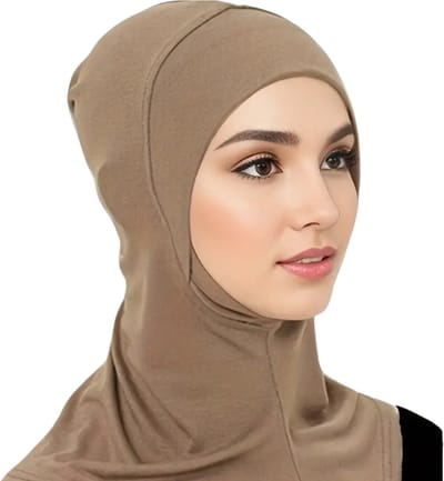 Bovista Hoofddoek - Hijab - Dames - Abaya - Sjaal - Islamitische Kleding - Moslim Kleding - Alhamdulillah - Beige