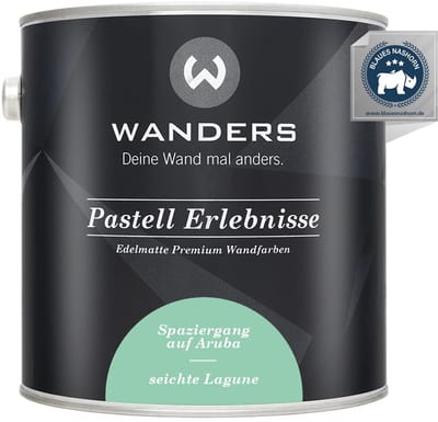 Wanders Muurverf - Edelmatte Krijtverf voor Hout en Meubels - Lichtgroen Lagune - 2,5L