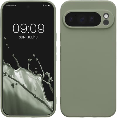 kwmobile telefoonhoesje geschikt voor Google Pixel 10 Pro XL - Hoesje voor smartphone - Precisie camera uitsnede - In grijsgroen