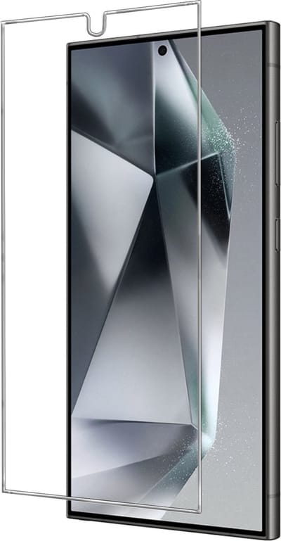 Screenprotector Geschikt voor Samsung Galaxy S24 Ultra - Extra Sterk - Beschermglas - Gehard Glas - Tempered Glass - Screen Protector