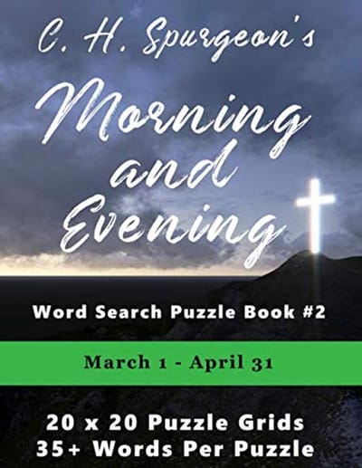 Wordzoekpuzzelboek: Dagelijkse Overpeinzingen & Geloofsoefening Maart April