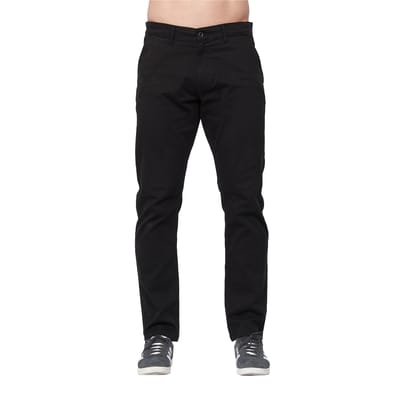 Duck and Cover Heren Moretor Chino (Zwart)