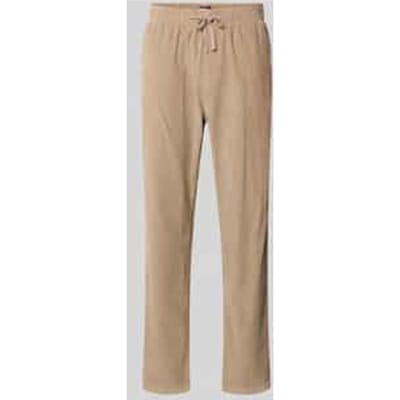 Tapered corduroy broek van zuiver katoen, model 'ISAAC'
