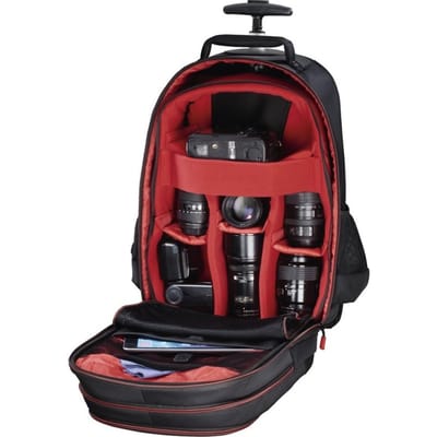Hama - Camera-trolley Miami - 200 - Zwart/ rood