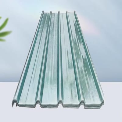 Golfplaten Glasvezel - Dakplaten Daglicht - Bescherming en Licht - Slagvast Warmte-isolerend - 09 x 05 m - Transparant