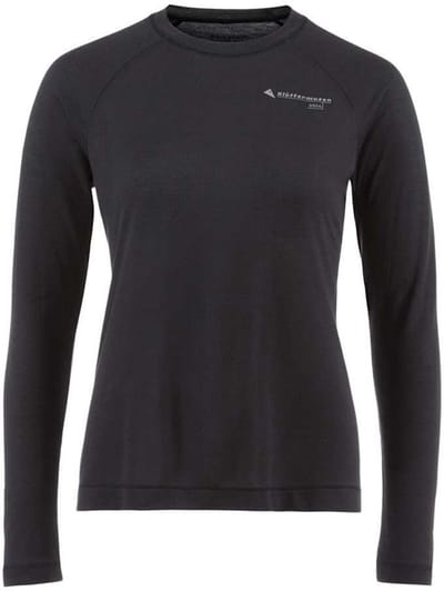 KlÄttermusen Groa T-shirt Met Lange Mouwen Zwart XL Vrouw