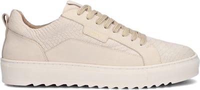 Haboob Lewis Sneakers - Leer - Heren - Beige - Maat 40