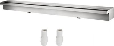Zwembad fontein - 59CM - Waterval - RVS - Binnen en buiten - Met Connector Slang Klem PTFE Tape