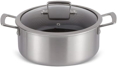 Edënbërg Exclusive Line - Kookpan met Deksel - 22 cm - 3-laags antiaanbaklaag - Keramisch