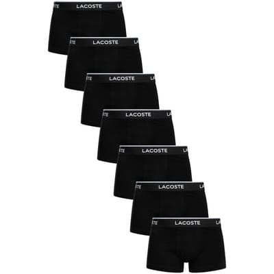 Lacoste Stretchcotton Trunk Boxershorts Heren (7-pack) - Maat S