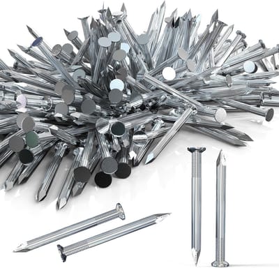 Solidchoice - 150 Stuk Stalen Spijkers 40mm voor Betonnen Muren en Houtbewerking