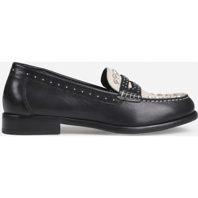 Bronx - maat 38 - Loafers - Dames - Zwart