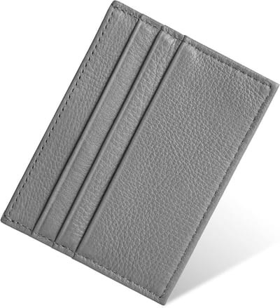 Leren Kaartenhouder voor Creditcards, Magische Portemonnee, Unisex Cadeau voor Hem en Haar