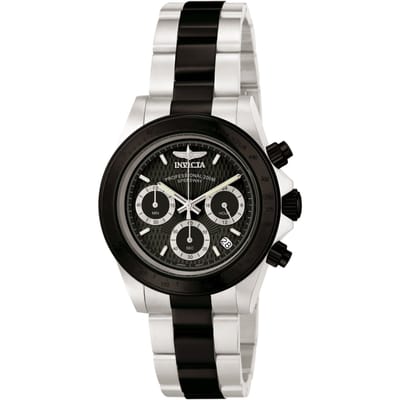 Invicta Speedway 6934 Heren Horloge - Waterdicht - Analoog - Quartz Uurwerk - Roestvrij Staal met grijze Wijzerplaat - 39mm