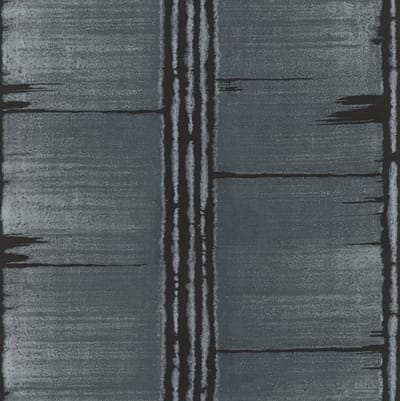 Bazaar - Behang - Hout - Wanddecoratie - Vliesbehang - Blauw - 0,53 x 10 M.