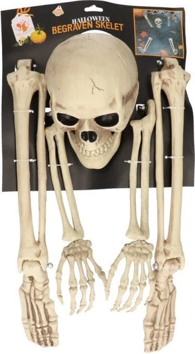 Skelet halloween - 5 delig - Tuindecoratie