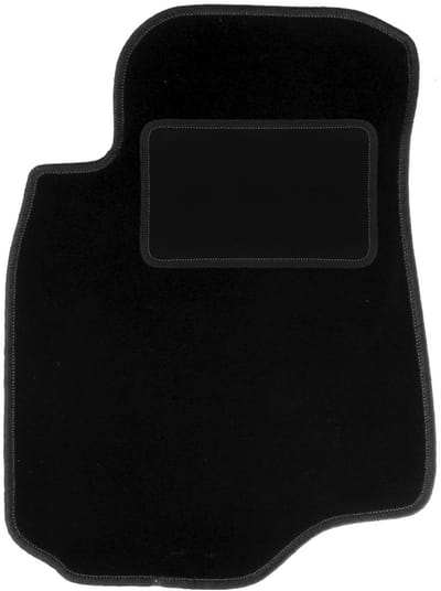 Bestuurdersmat zwart voor: Mitsubishi Lancer VII stationwagen, sedan (2003-2008)