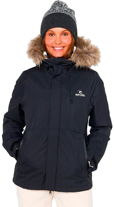 Rip Curl Anti Series Parker 10k/10k Jas Zwart S Vrouw