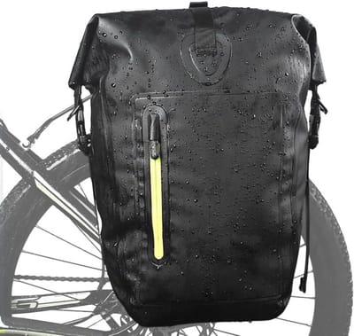 Waterdichte 3-in-1 fietstas 25L achter met grote capaciteit