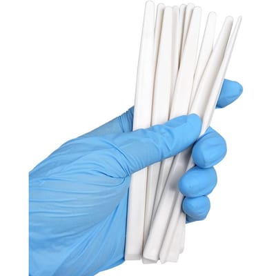 10 stuks Tandheelkundige Mengspatel Plastic Mengmes Voor Afdrukmateriaal Alginaat Cementpoeder Gips Gipsmenger