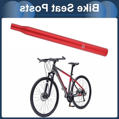 Lichtgewicht Aluminium Fiets Zadelpennen 30.4x350mm voor Comfortabel Fietsen en Verstelbaarheid