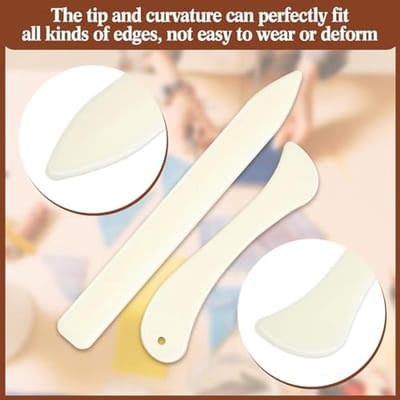 Papieren bonefolder set van 3 - Vouwgereedschap voor boekbinding en papiercraft