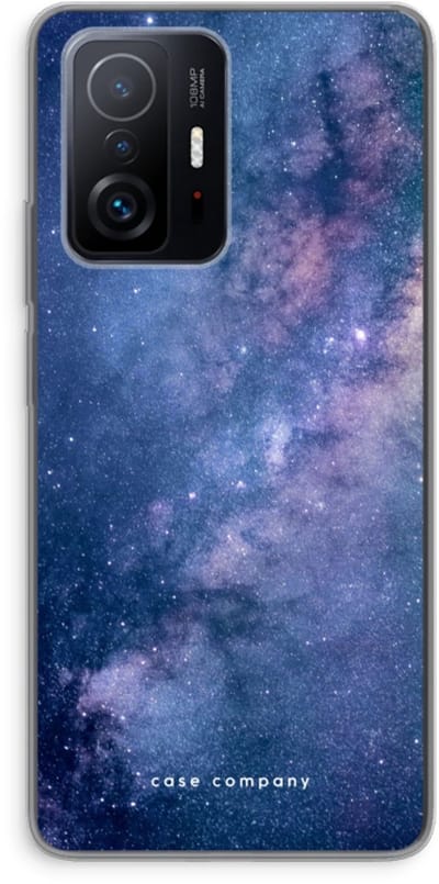 Case Company® - Hoesje geschikt voor Xiaomi 11T Pro hoesje - Nebula - Soft Cover Telefoonhoesje - Bescherming aan alle Kanten en Schermrand