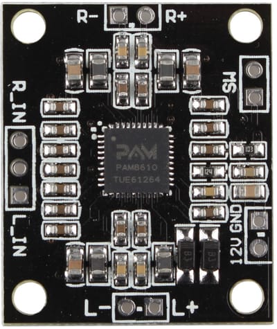 PAM8610 2x15W Class D Digitale Versterkerplaat - Dual Channel Stereo Amp