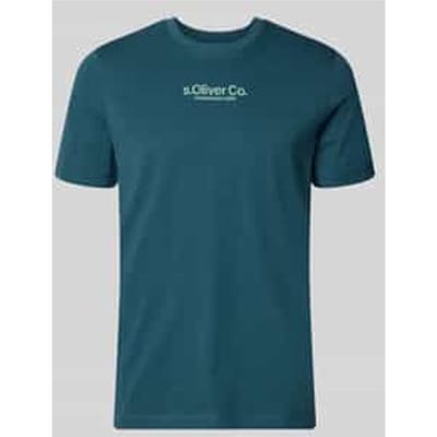 regular fit T-shirt van puur katoen