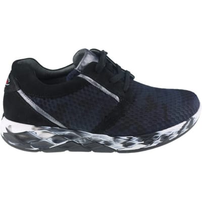 Gabor rollingsoft sensitive 56.995.76 - dames rollende wandelsneaker - Blauw - maat 37 (EU) 4 (UK)