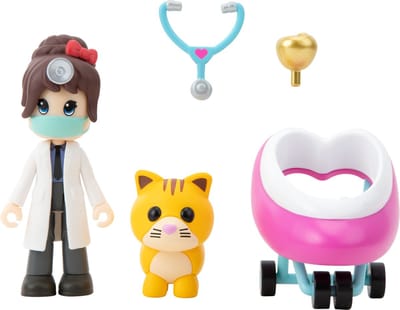 Adopt Me! - Friends 2-Pack Hospital met 7cm figuur en accessoires Speelfiguren & personages