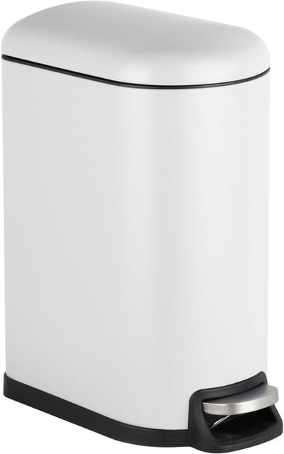 Prullenbak keuken - 10 l - binnenemmer - softclose - wit