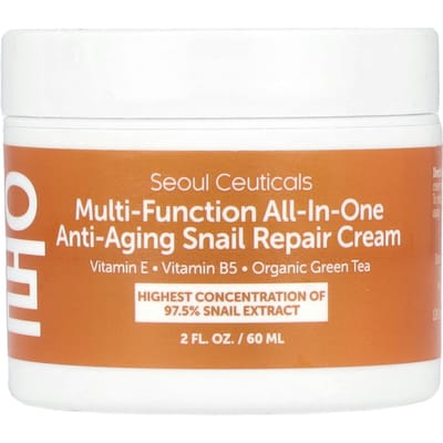SeoulCeuticals, Multifunctional All-in-One Anti-Aging Snail Repair Cream, 60ml (2fl oz) beige