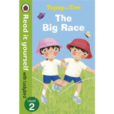 Topsy And Tim: The Big Race - Read It Yourself With Ladybird - Topsy And Tim - Jean Adamson