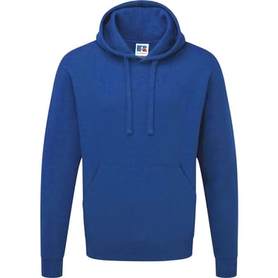Russell Heren Authentieke Hooded Sweatshirt / Hoodie (Helder Koninklijk)