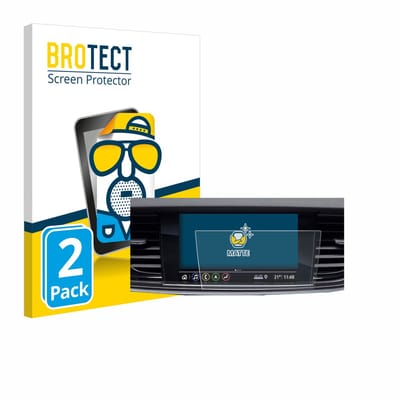 BROTECT - Screenprotector voor Opel Insignia 2017 Navi 900 IntelliLink 8" - Folie Beschermfolie matte 2 Stuks