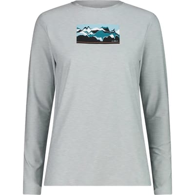 Cmp 33n2226 T-shirt Met Lange Mouwen Grijs L Vrouw