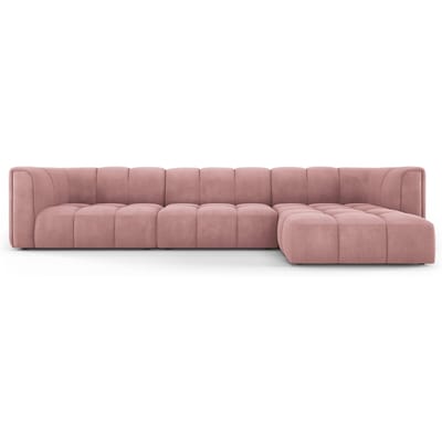 Hoekbank Francesca chenille rechts 5-zits | Milo Casa