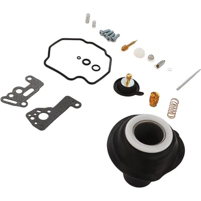 Kit de Réparation de Reconstruction de Carburateur Moteur avec Kit de Révision de Carburateur avec Membrane à Piston pour Virago XV535 1990‑2001 gray